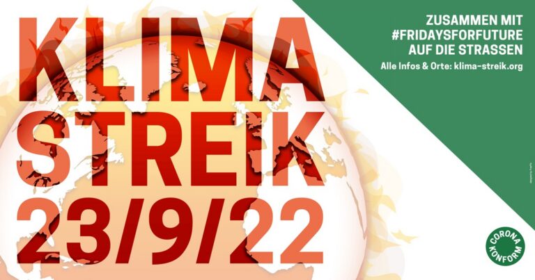 Streik! Für Klima und Gerechtigkeit!