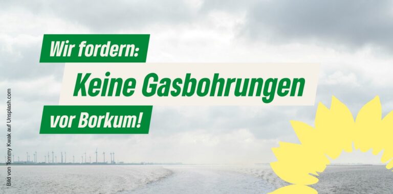 Genehmigung der Gasförderung vor Borkum